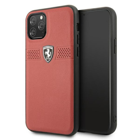Pouzdro Ferrari FEOBAHCN58RE pro iPhone 11 Pro - červená