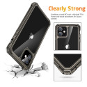 ESR Air Armor Black Transparent velmi odolný kryt pro iPhone 11 Pro Max, transparentní