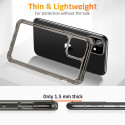 ESR Air Armor Black Transparent velmi odolný kryt pro iPhone 11 Pro Max, transparentní