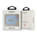 Kryt Guess GUA3LSCHSB pro AirPods 3 – modrá