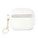 Kryt Guess GUA3LSCHSH pro AirPods 3 - bílá