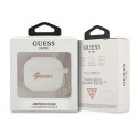 Kryt Guess GUA3LSCHSH pro AirPods 3 - bílá