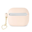 Kryt Guess GUA3LSCHSP pro AirPods 3 - růžová/pink