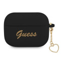 Kryt Guess GUAPLSCHSK pro AirPods Pro - black/black