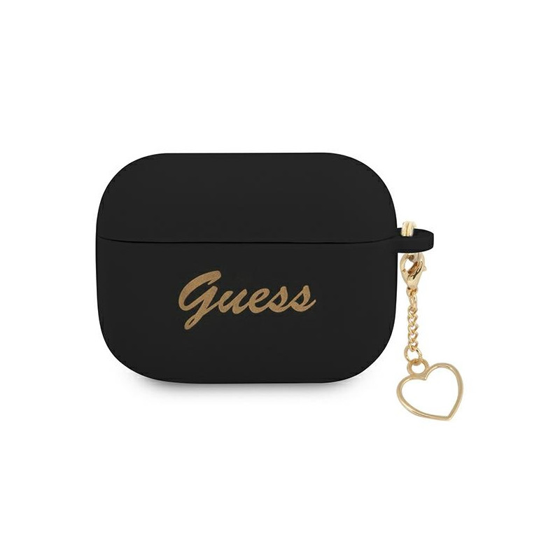 Kryt Guess GUAPLSCHSK pro AirPods Pro - black/black
