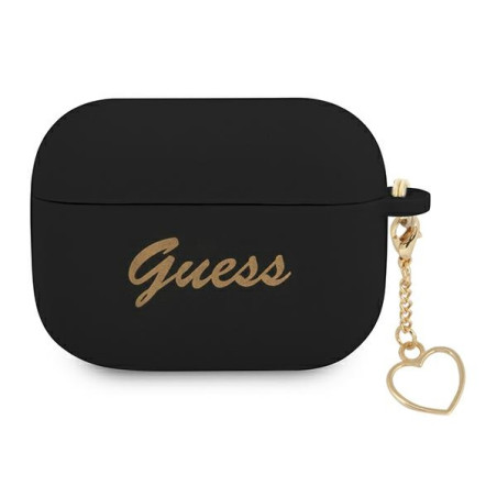 Kryt Guess GUAPLSCHSK pro AirPods Pro - black/black