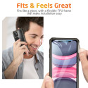 ESR Air Armor Black Transparent velmi odolný kryt pro iPhone 11 Pro Max, transparentní