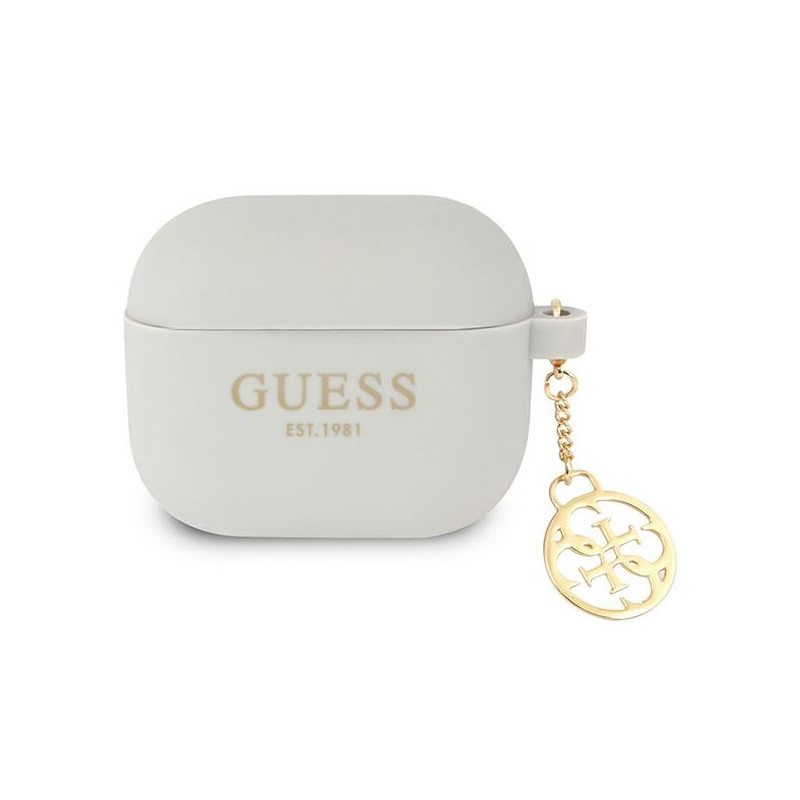 Kryt Guess GUA3LSC4EG pro AirPods 3 - šedý