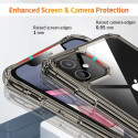 ESR Air Armor Black Transparent velmi odolný kryt pro iPhone 11 Pro Max, transparentní