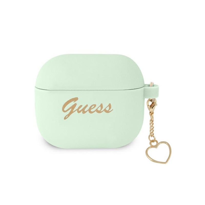 Pouzdro Guess GUA3LSCHSN pro Apple AirPods 3 - zelená/zelená