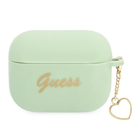Pouzdro Guess GUAPLSCHSN pro AirPods Pro - zelená