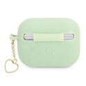Pouzdro Guess GUAPLSCHSN pro AirPods Pro - zelená
