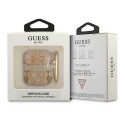 Kryt Guess GUA2HHFLD pro AirPods – zlatá