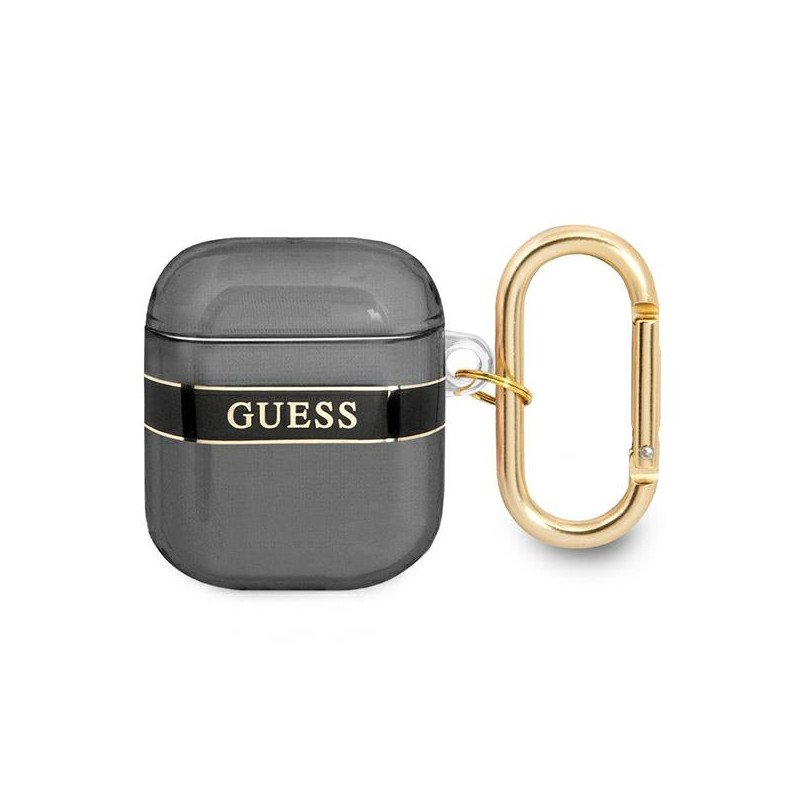Kryt Guess STRAP COLLECTION pro AirPods - black/black