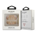 Kryt Guess GUA3HHFLD pro AirPods 3 - zlatá/Gold paisley