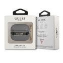 Kryt Guess Strap GUA3HHTSK pro AirPods 3 - černý/černý
