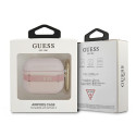 Kryt Guess GUA3HHTSP pro AirPods 3 – růžová