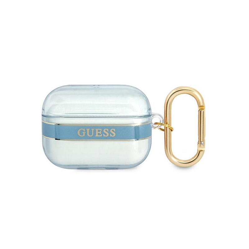 Kryt Guess GUAPHHTSB pro AirPods Pro - blue/blue