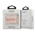 Kryt Guess GUAPHHTSP pro AirPods Pro - růžová