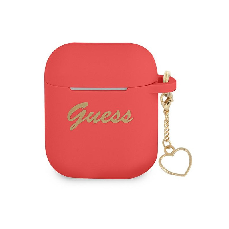 Kryt Guess GUA2LSCHSR pro Apple AirPods - červená