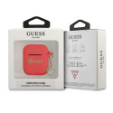 Kryt Guess GUA2LSCHSR pro AirPods - červená