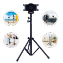 AG PREMIUM Teleskopický kovový stativ/tripod pro tablet (8-11"), černý