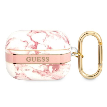 Pouzdro Guess GUAPHCHMAP na AirPods Pro - pink