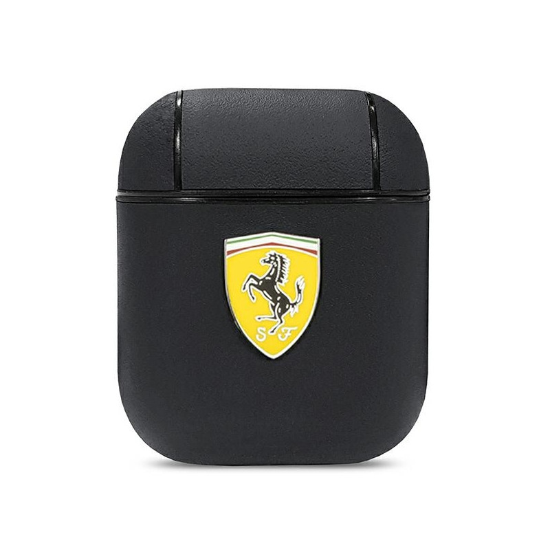 Pouzdro Ferrari FESA2LEBK pro AirPods - černá/černá