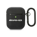 Pouzdro Mercedes-AMG AMA2SLWK pro AirPods 1/2 černá