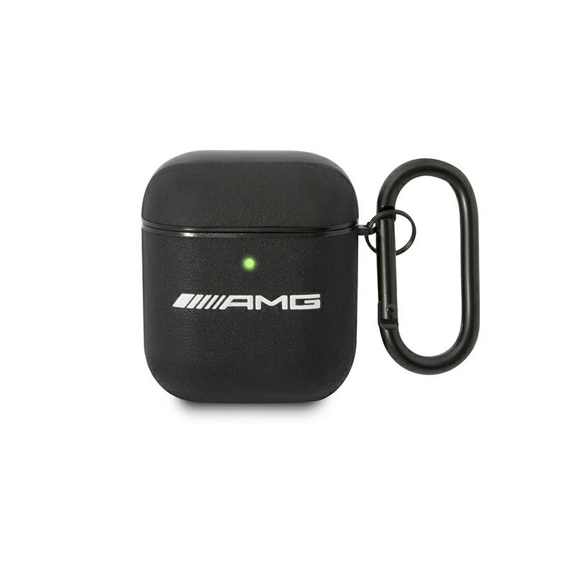 Pouzdro Mercedes AMG AMA2SLWK pro AirPods 1/2 - černá/černá