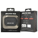 Pouzdro Mercedes-AMG Leather Big Logo pro AirPods Pro - černé
