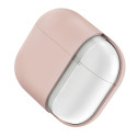 Pouzdro UNIQ LINO pro AirPods Pro 2 - růžová