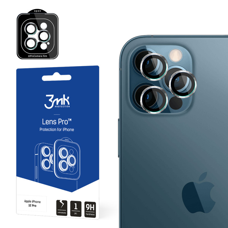 Ochranné sklo 3MK LENS PROTECTION PRO pro iPhone 12 Pro - čiré