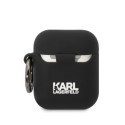 Kryt Karl Lagerfeld KLA2RUNIKK pro AirPods 1/2 - černá/černá