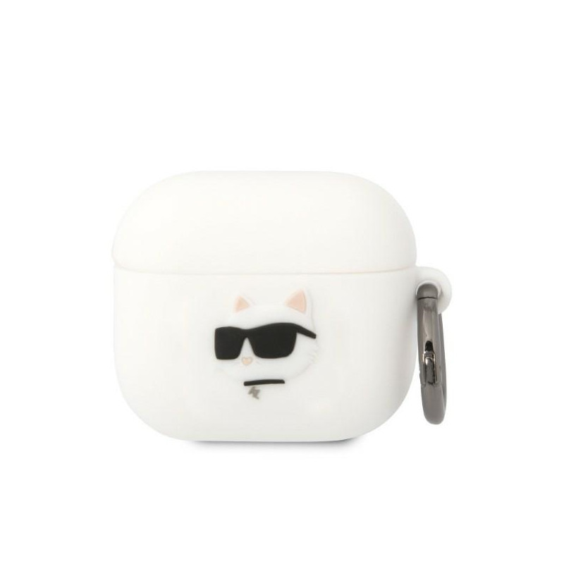Kryt Karl Lagerfeld KLA3RUNCHH pro AirPods 3 - white/white