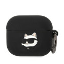 Kryt Karl Lagerfeld KLA3RUNCHK pro AirPods 3 černý/černý