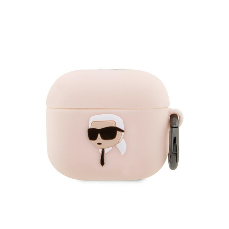 Kryt Karl Lagerfeld KLA3RUNIKP pro AirPods 3 - růžová/pink