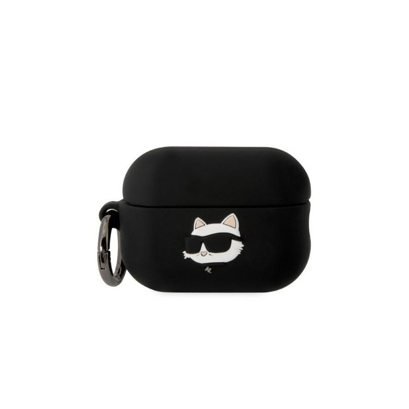 Kryt Karl Lagerfeld KLAP2RUNCHK pro AirPods Pro 2 - černý/černý