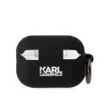 Kryt Karl Lagerfeld KLAP2RUNCHK AirPods Pro 2 - černý