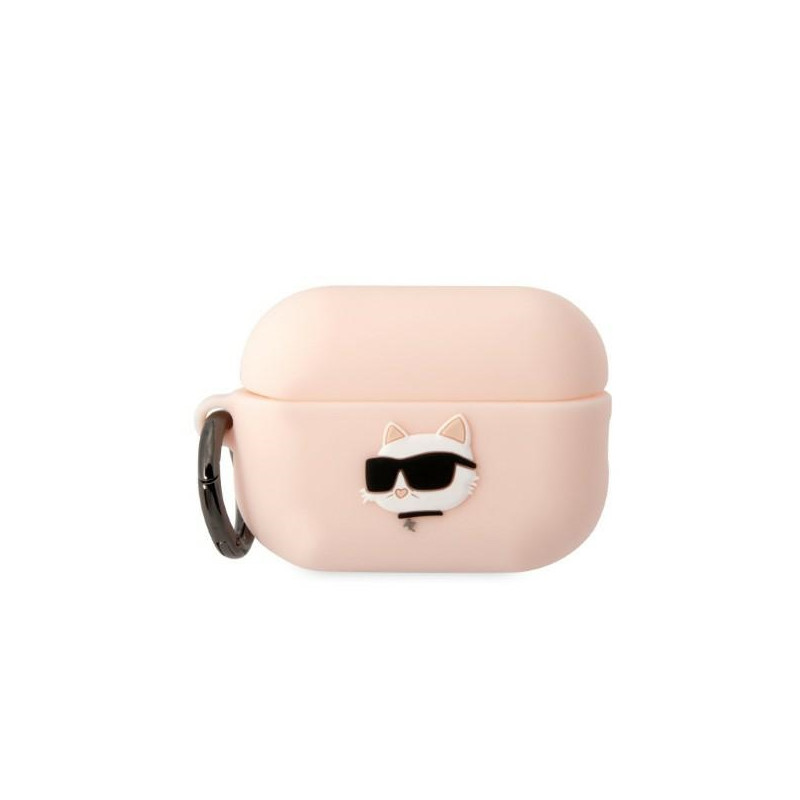 Kryt Karl Lagerfeld KLAP2RUNCHP pro AirPods Pro 2 - růžová/pink