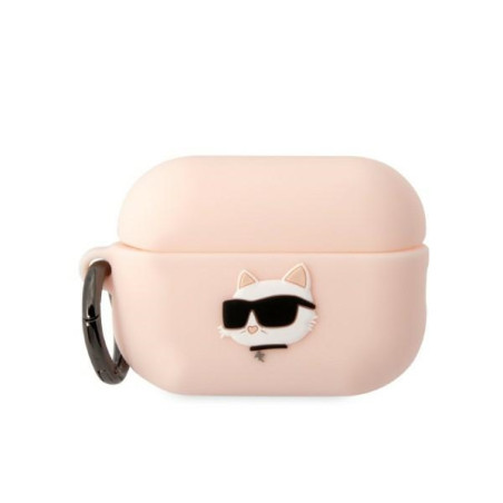 Kryt Karl Lagerfeld KLAP2RUNCHP pro AirPods Pro 2 – růžová/pink