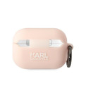 Kryt Karl Lagerfeld KLAP2RUNCHP pro AirPods Pro 2 – růžová/pink