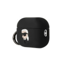 Kryt Karl Lagerfeld KLAP2RUNIKK pro AirPods Pro 2 – černá