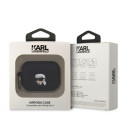 Kryt Karl Lagerfeld KLAP2RUNIKK pro AirPods Pro 2 – černá