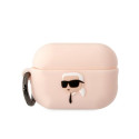 Kryt Karl Lagerfeld KLAP2RUNIKP pro AirPods Pro 2 – růžová
