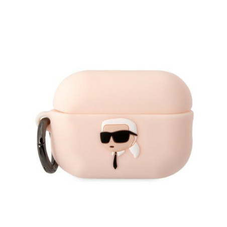 Kryt Karl Lagerfeld KLAP2RUNIKP pro AirPods Pro 2 – růžová