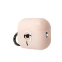 Kryt Karl Lagerfeld KLAP2RUNIKP pro AirPods Pro 2 – růžová