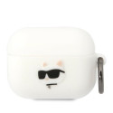 Kryt Karl Lagerfeld KLAPRUNCHH AirPods Pro bílá