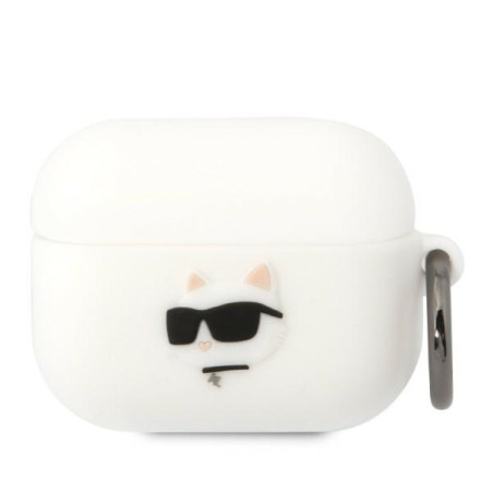 Kryt Karl Lagerfeld KLAPRUNCHH AirPods Pro bílá