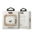 Kryt Karl Lagerfeld KLAPRUNCHH AirPods Pro bílá